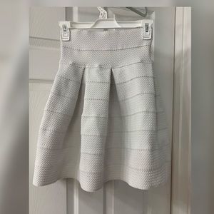 White Flare/Skater H&M Skirt